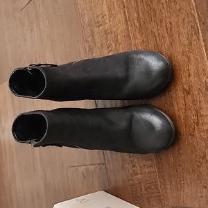 BP Black Suede Booties